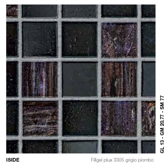 Bisazza ISIDE glass mosaic tile
